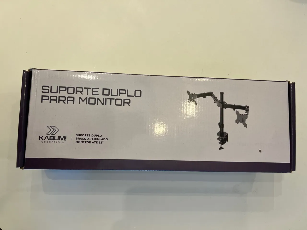 Suporte Duplo para Monitor Kabum! - Braço Articulado