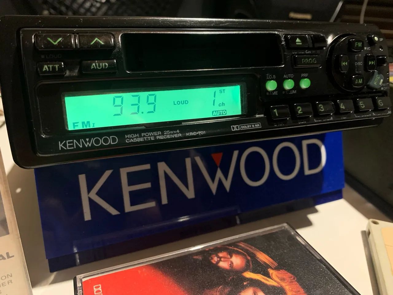 Toca Fitas Kenwood Old School Década de 90 Too de Linha Perfeito - Foto 2