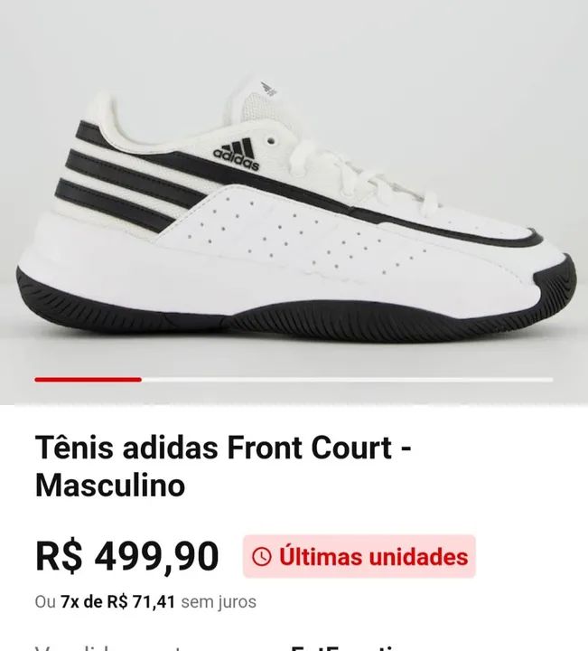 Tênis Adidas Branco - Foto 3