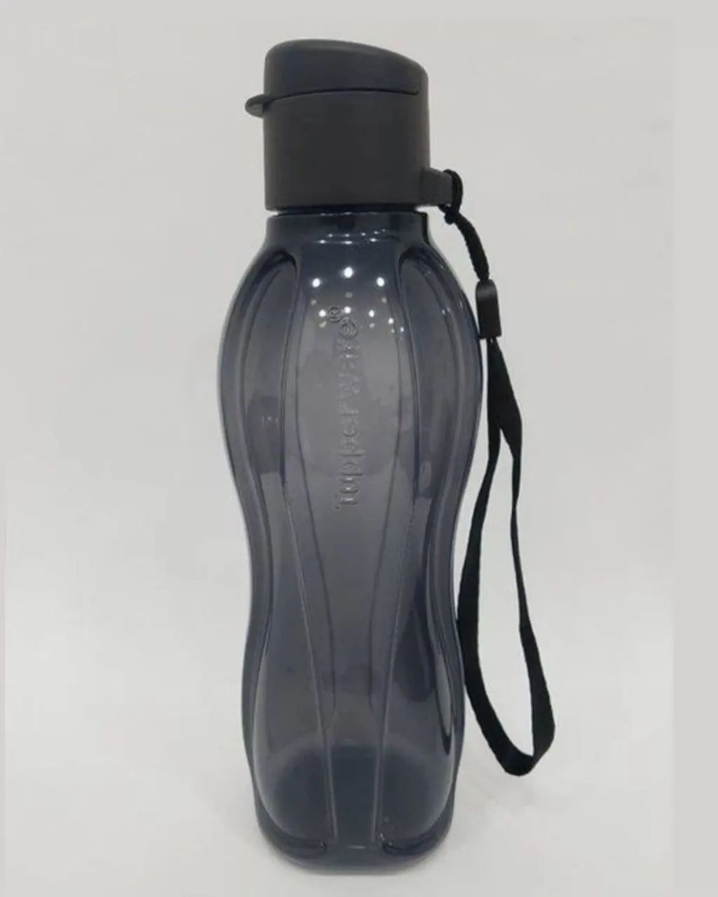 Original Garrafa Eco Tupper 500ml. com tampa flip top e cordinha