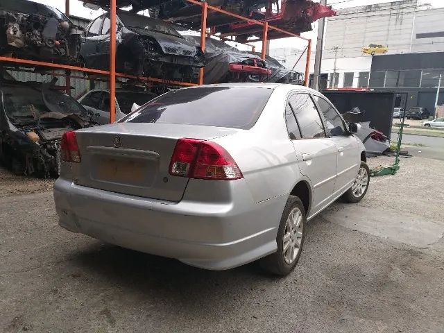 Sucata Venda de Peças Honda Civic 1.7 16v 2005 - Foto 7