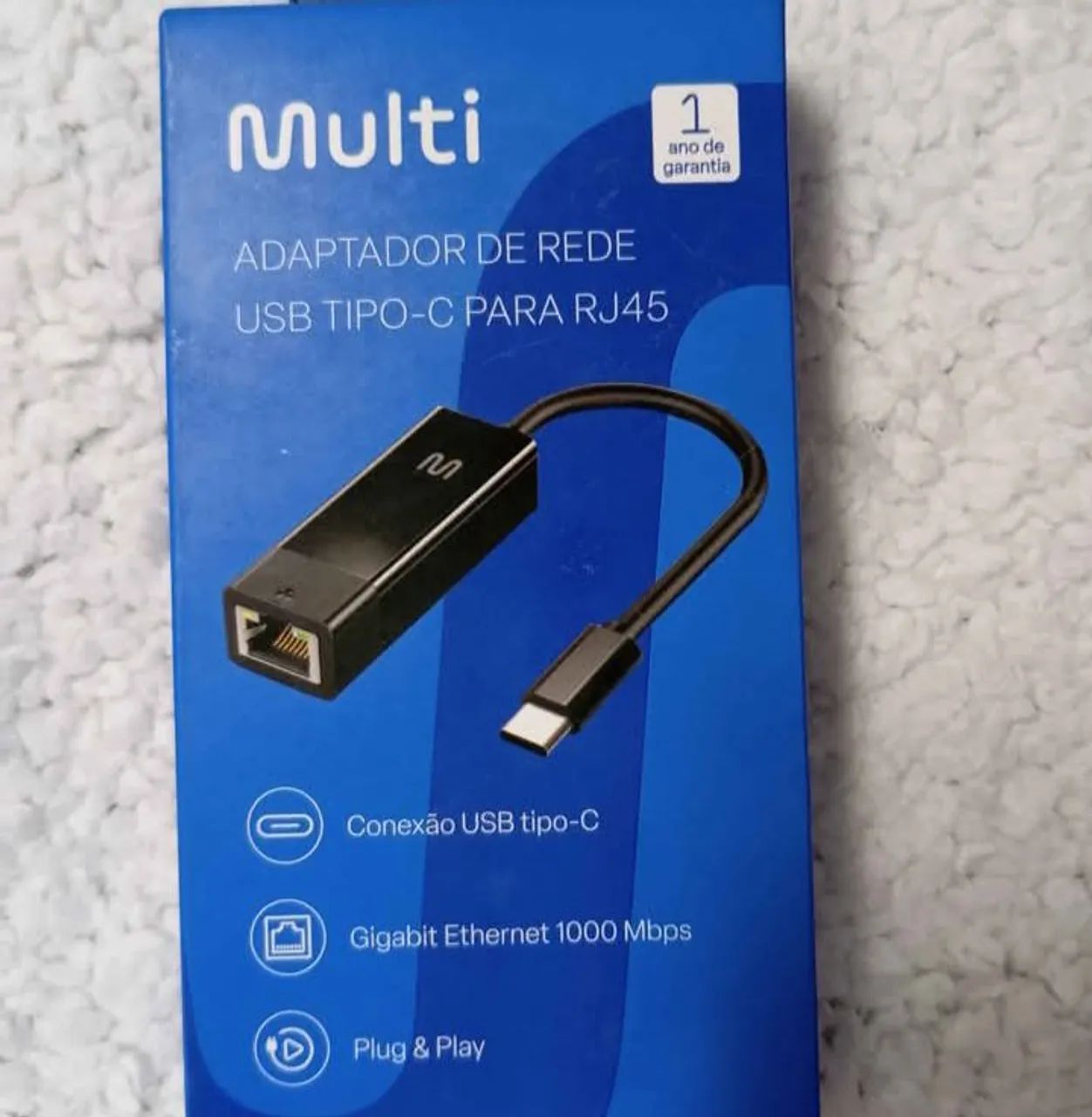 ADAPTADOR DE REDE USB TIPO -C PARA RJ 45 