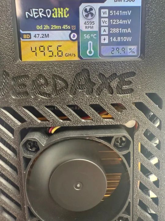 ASIC Nerdaxe 500gh/s 110v- 220v