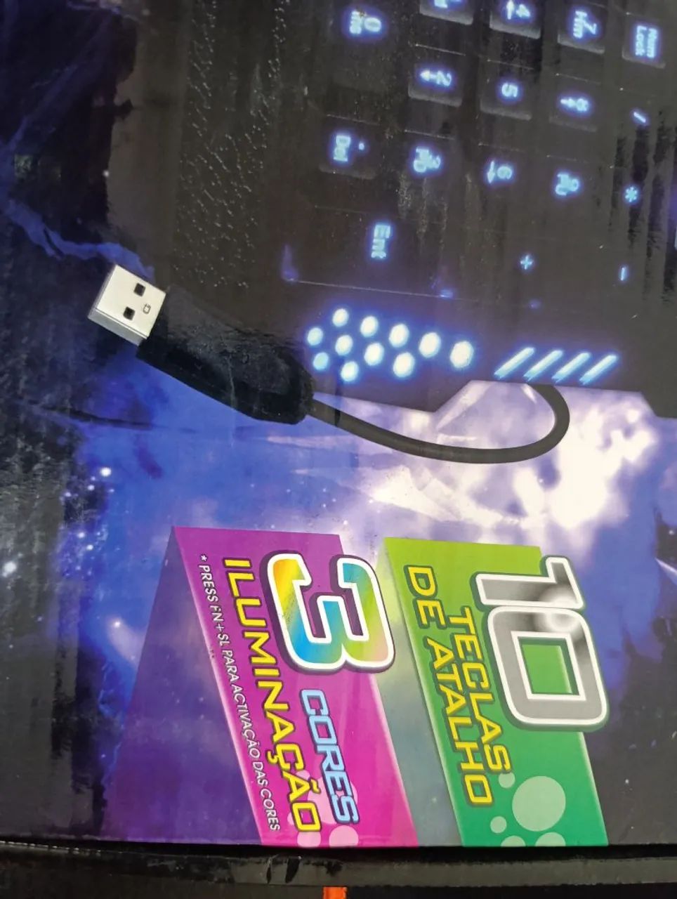 Teclado gamer exbom NOVO - Foto 5