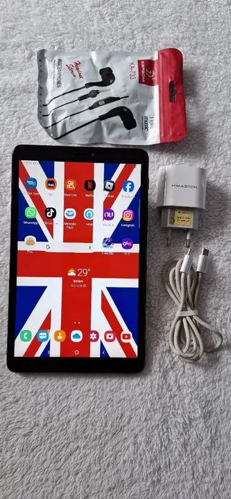 Tablet Samsung Tab A 8.0 32Gbs 3gbs ram Chip 4G faz ligacao aceito cartao - Foto 2