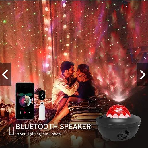 Projetor Bluetooth Com Claro Projetor De Som USB - Foto 6