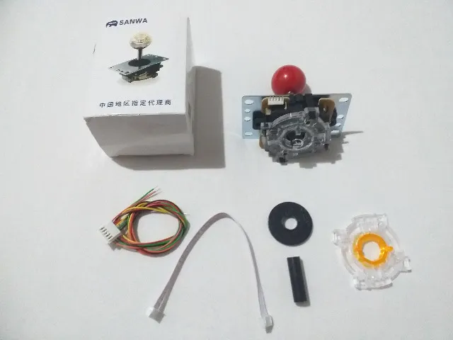 Joystick Sanwa JLF-TP-8YT para Controle Arcade