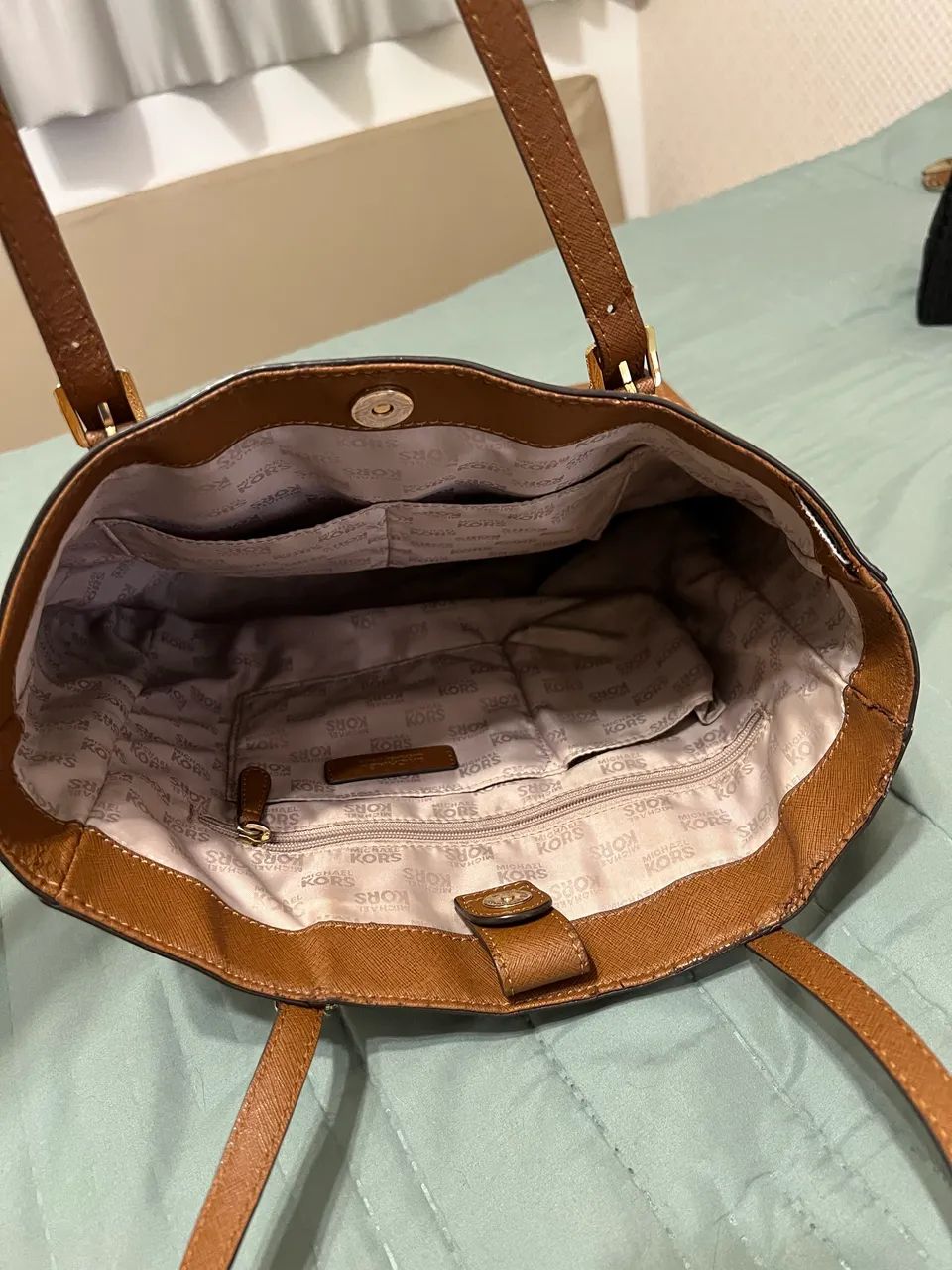 Bolsa de couro MK - Foto 4