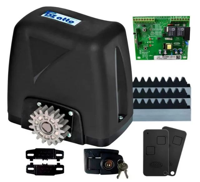 Kit Motor Portão Completo Rossi