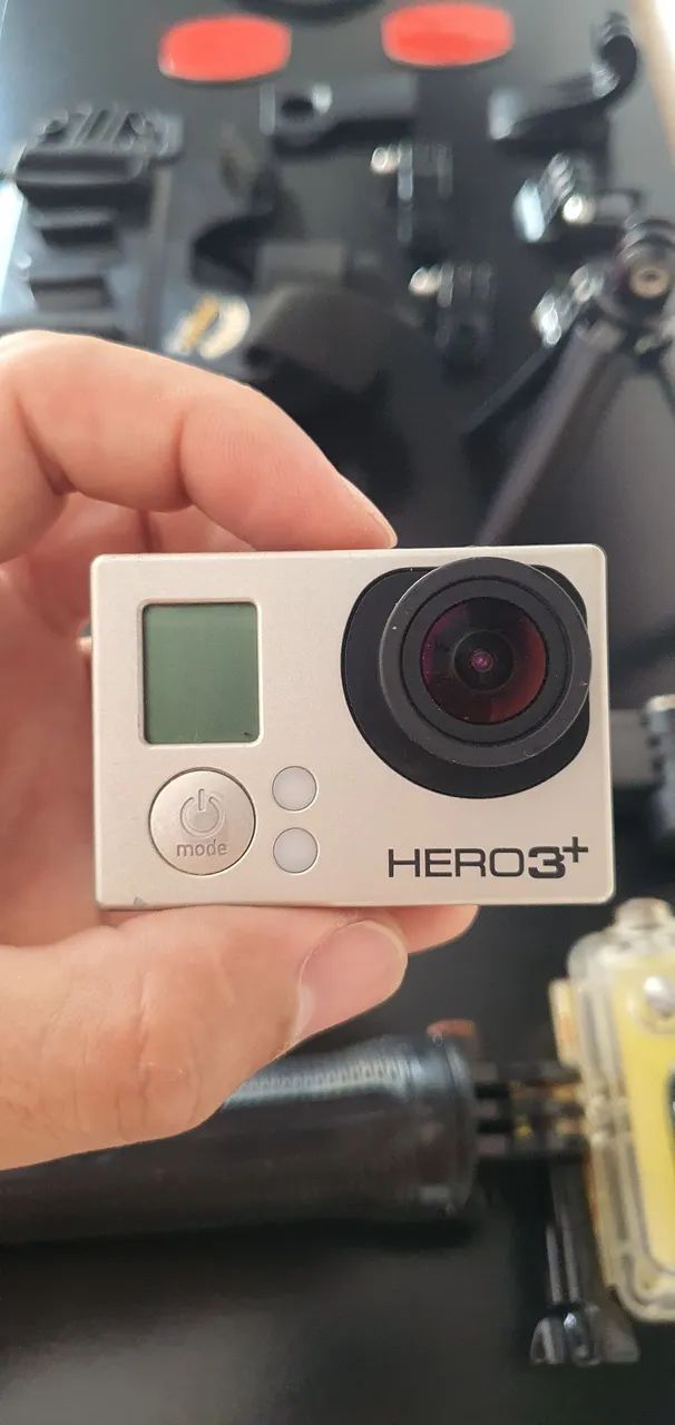 GoPro Hero Black com acessórios Câmeras e Filmadoras