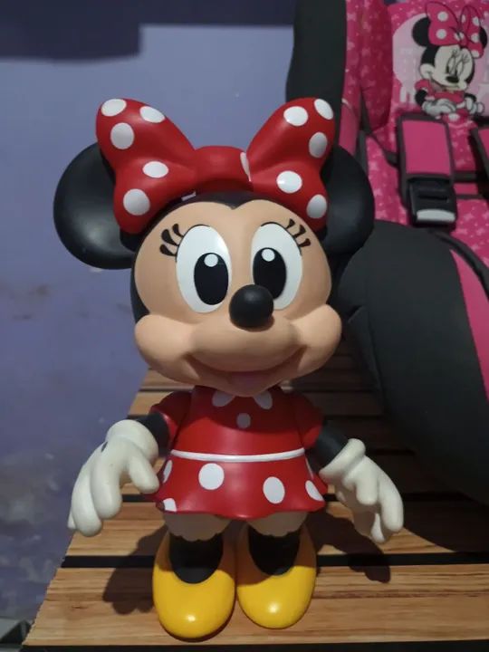 Cadeirinha de carro infantil Minnie - Foto 4