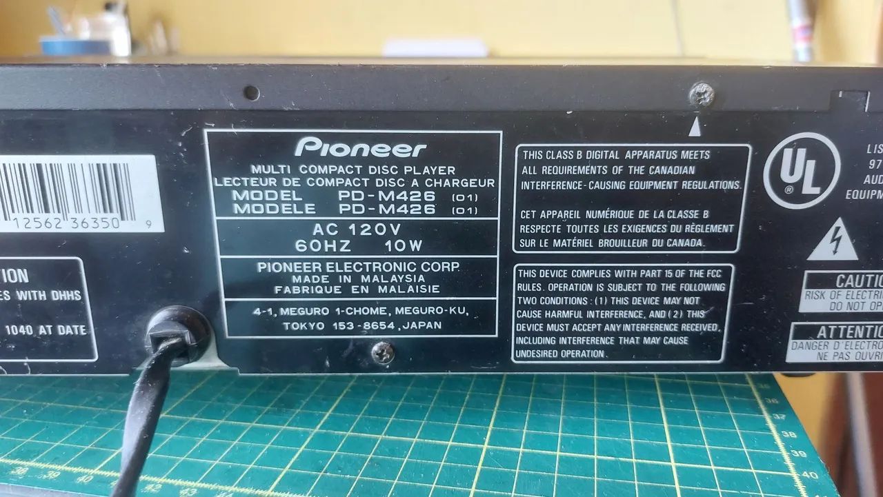 Leitor d  CD Pioneer  - Foto 5