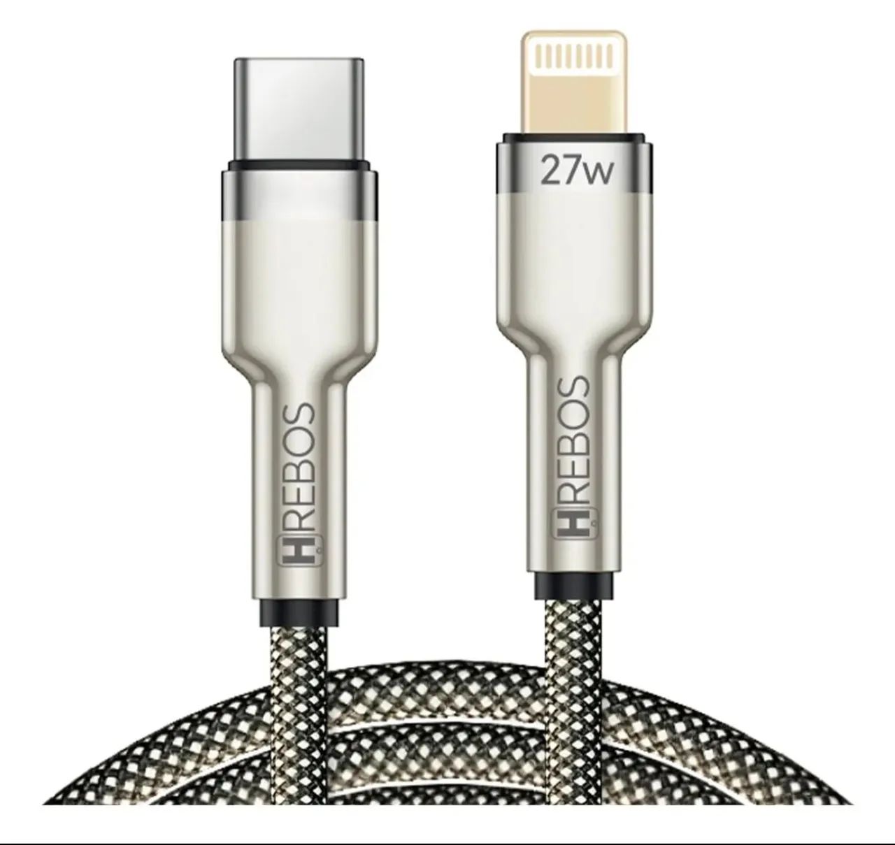 Cabo USB-C para iPhone 27W - Hrebos - 1 metro