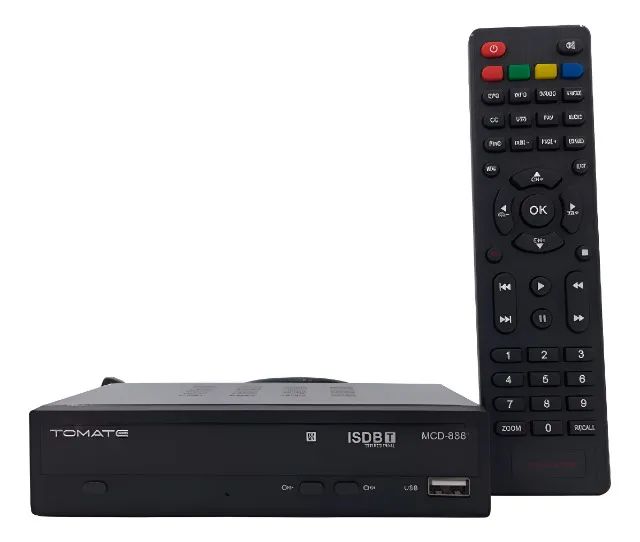 Conversor de TV Digital Gravador Full HD Tomate - 214