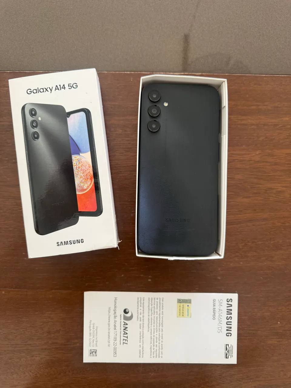 未使用 Samsung Galaxy A14 5G ブラック SIMフリー 台湾 未使用