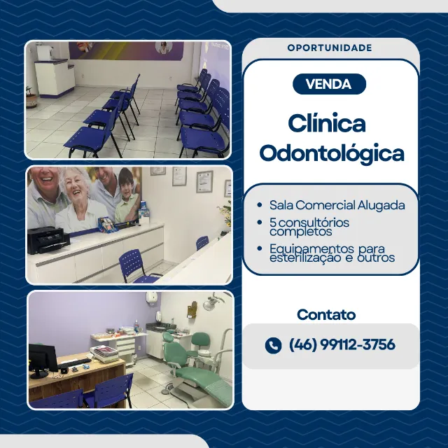 Vende -se Clínica Odontológica