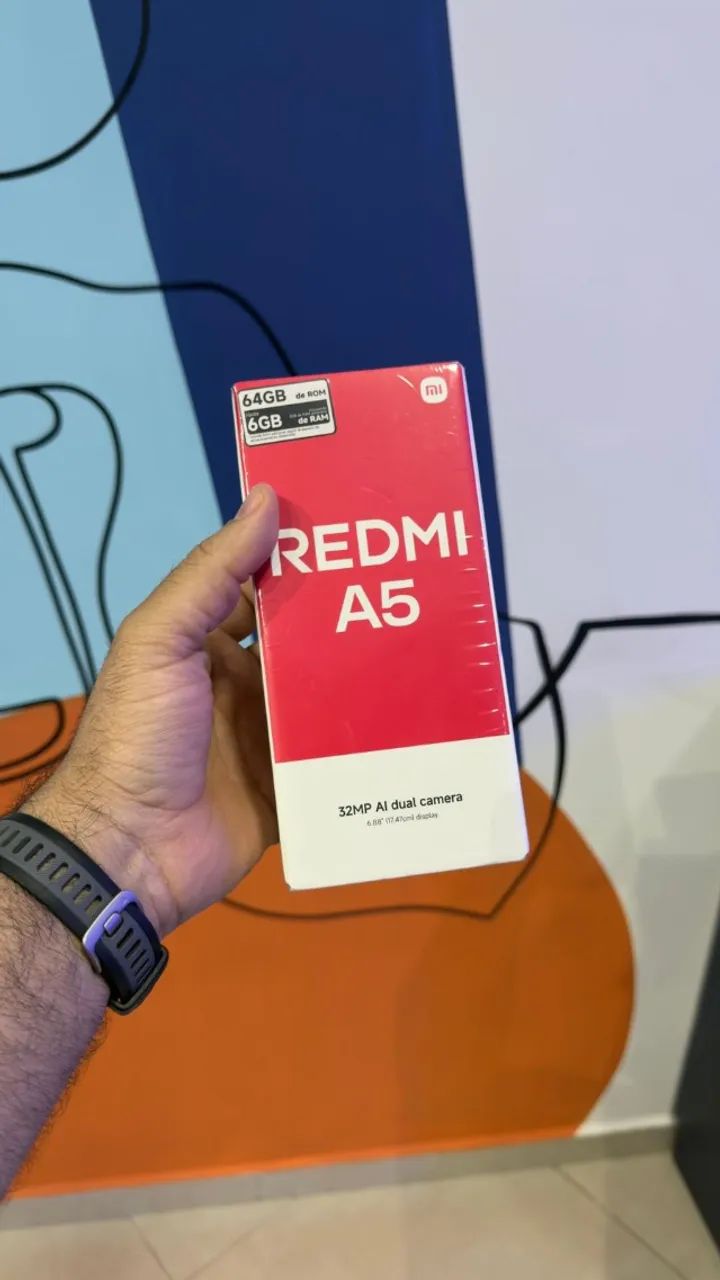 Xiaomi Redmi A5 64GB/3GB Preto | Lacrado Novo | R$ 699,00