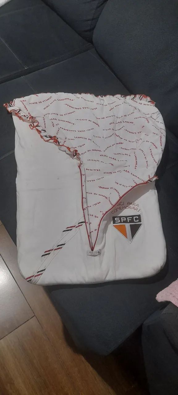  Saco de dormir Bebê SPFC - Nasci para comemorar! - Foto 3