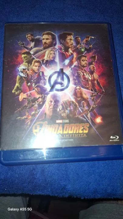 Blu ray_ Vingadores Guerra Infinita - Foto 2