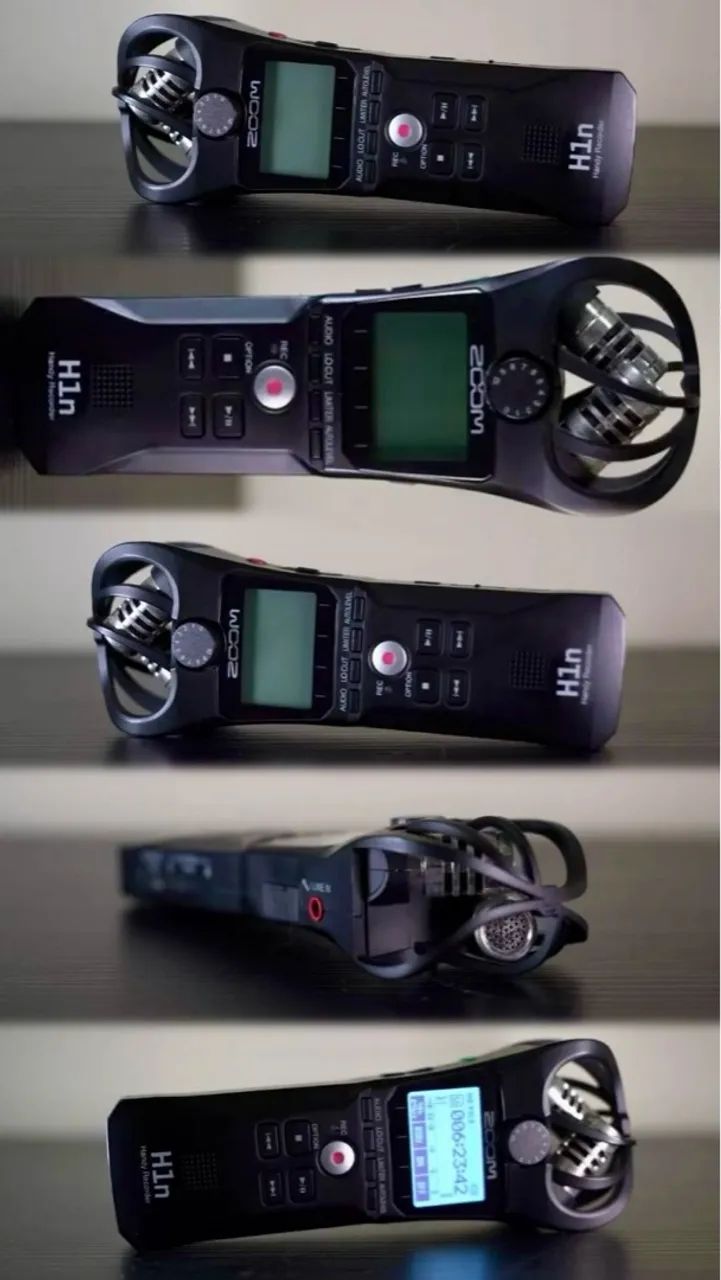 Gravador de Áudio Zoom H1n 