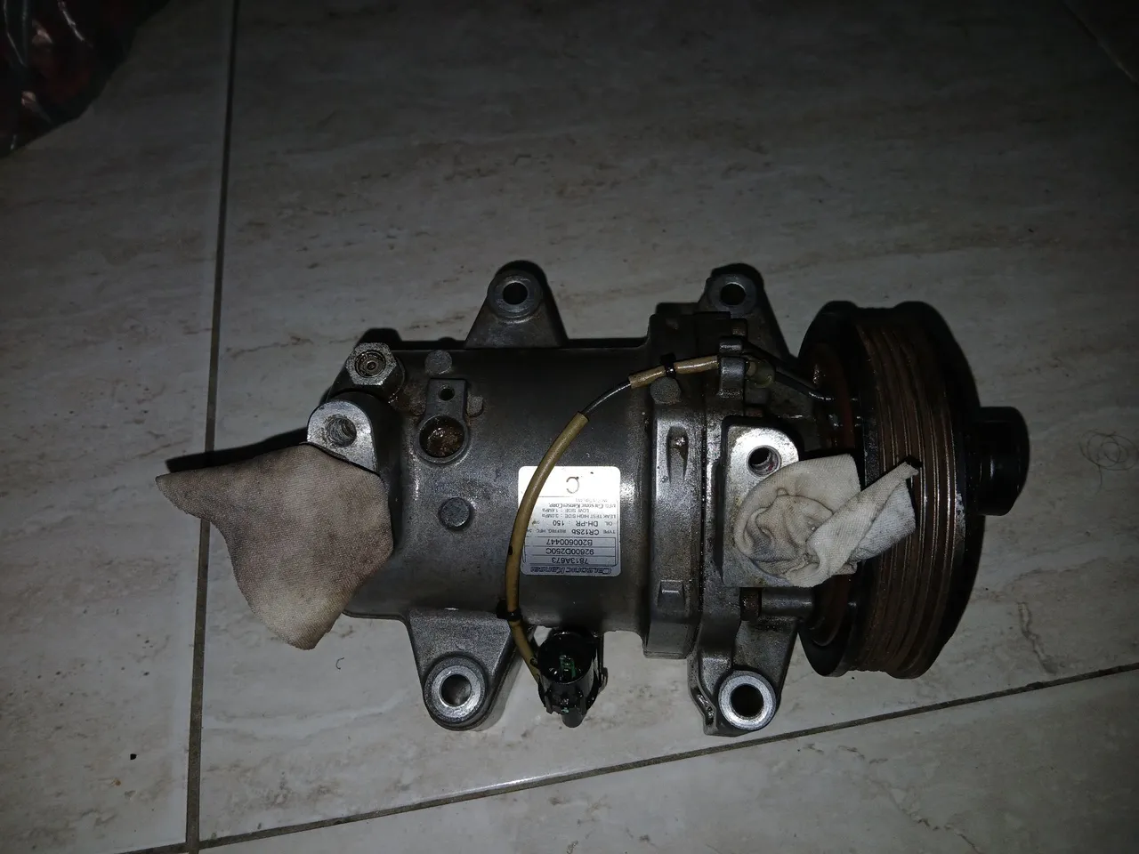 Compressor de Ar Condicionado Automotivo 79 9 * mitsubishi trinton 2017 a 2024