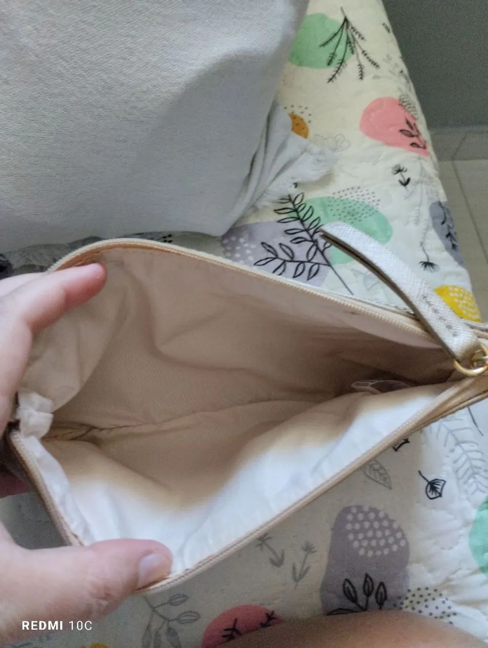 Bolsa Anacapri Dourada - Foto 2