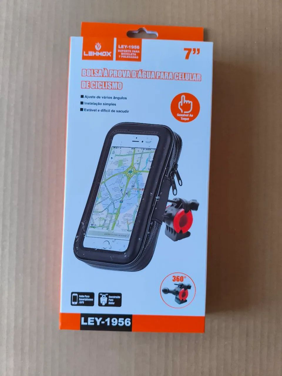 Suporte para celular bicicleta