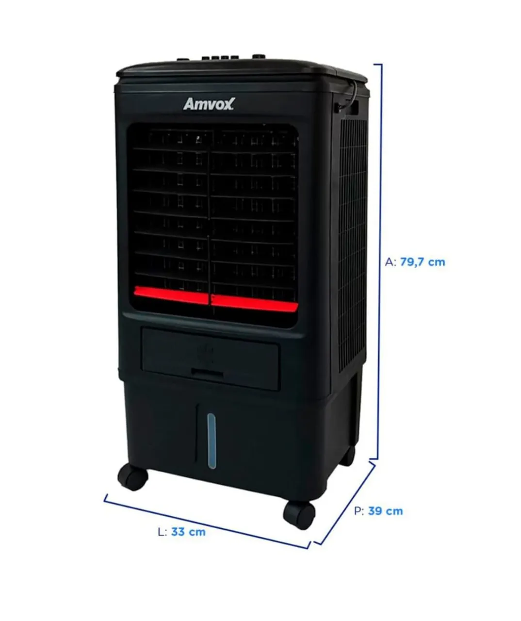 Climatizador de Ar Amvox 79,7cm - Refresque seus dias!