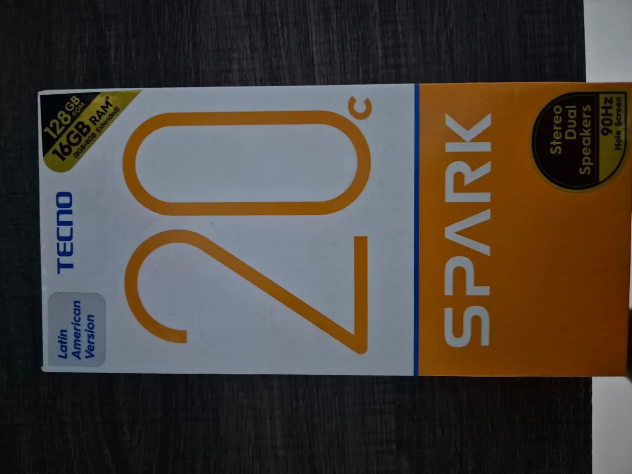Celular Tecno Spark 20C Branco - 128GB - Perfeito - Foto 4