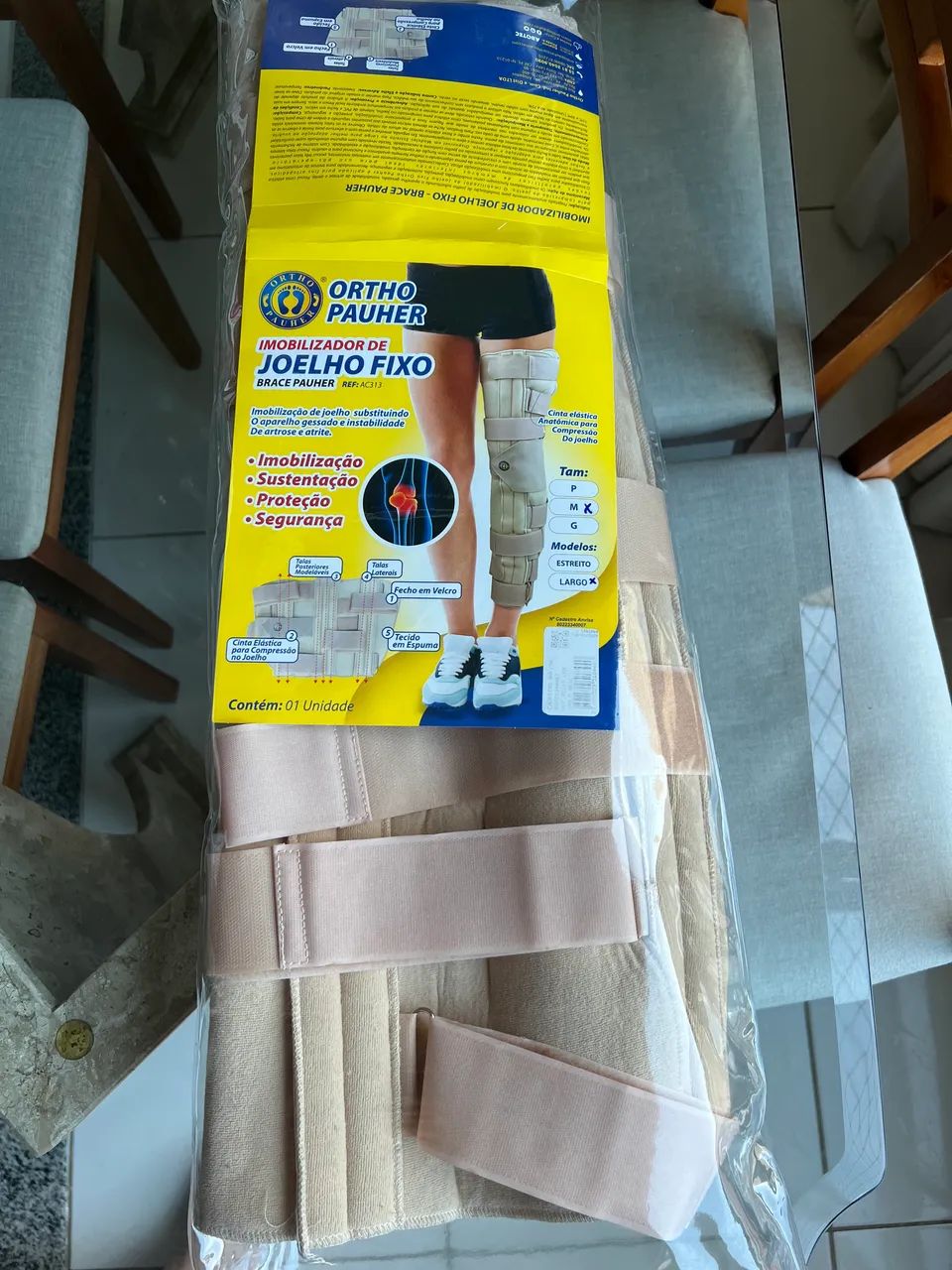 Imobilizador de joelho fixo - Foto 2