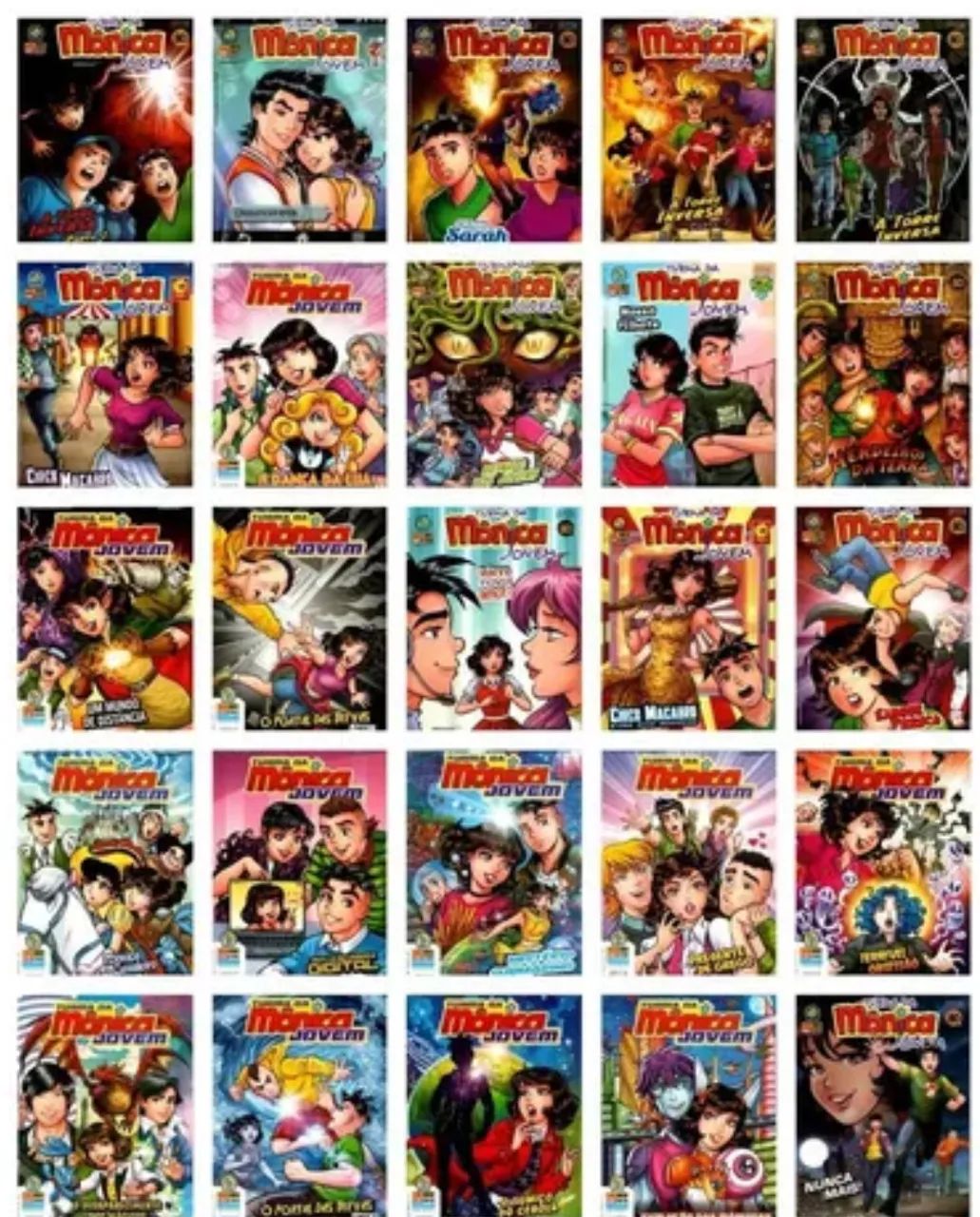 HQ mangá, gibi, quadrinho 2 unidades vol Turma da Mônica Jovem 50/60...