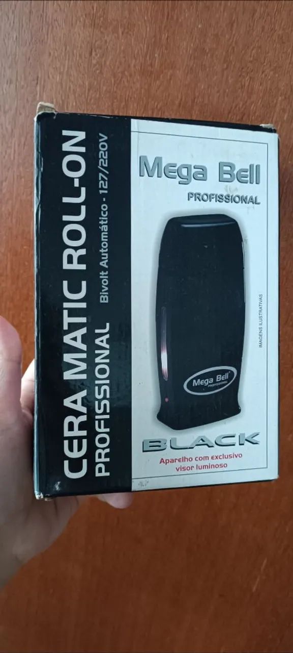 Aquecedor de Cera Roll-On Profissional Bivolt Automático Mega