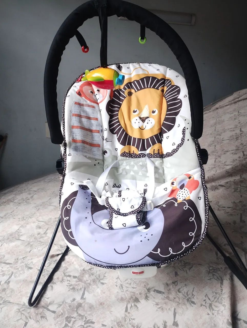 Cadeirinha balanço vibratória Fischer  - Foto 2