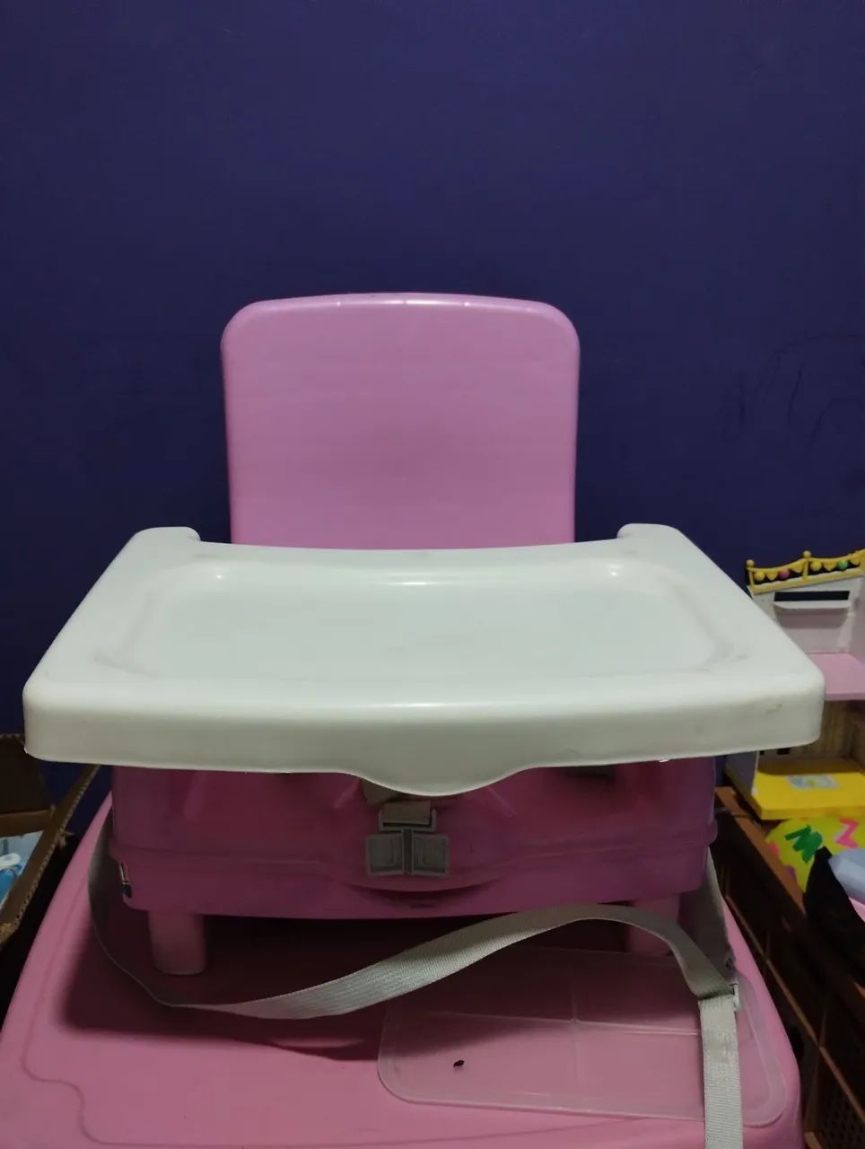 Cadeirinha de Alimentação Portátil Rosa