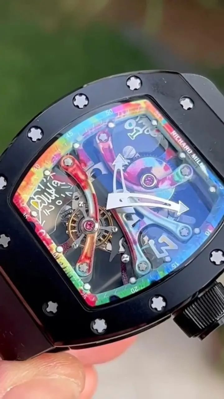 RELOGIO RICHARD MILLE Turbilhão Cyril Kongo  - Foto 5