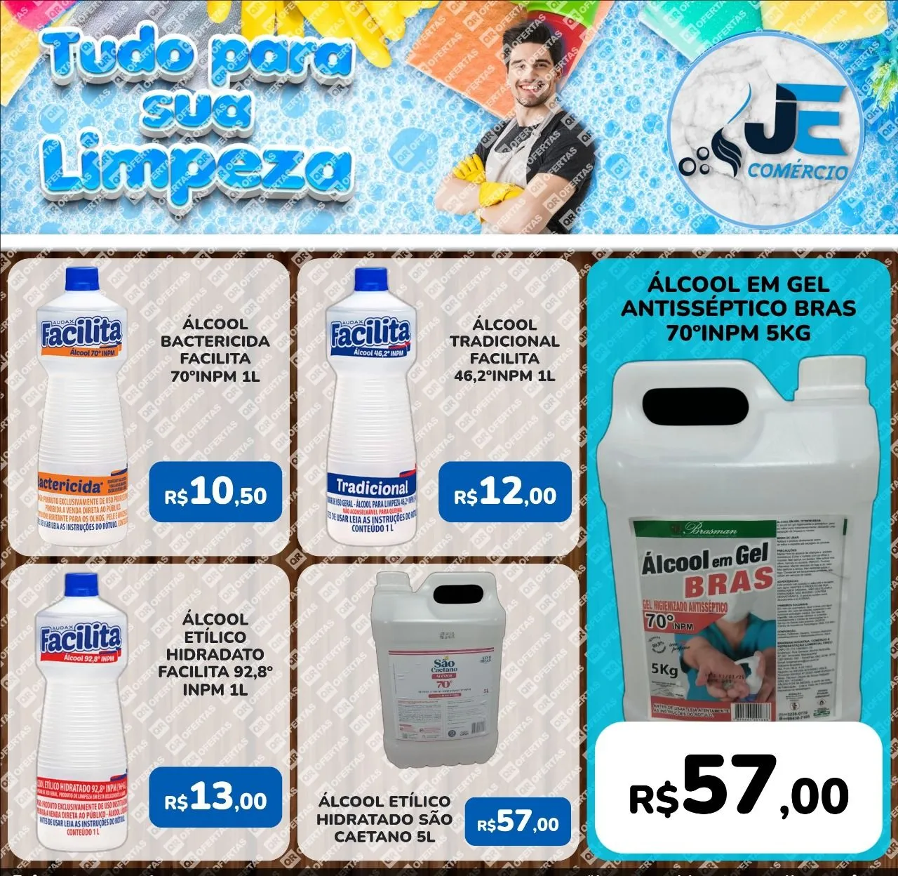 JE COMÉRCIO - Utensílios de Limpeza e Banheiro