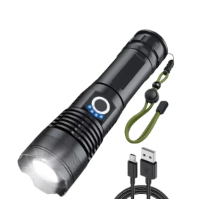 Lanterna Militar de Mão T9 Potente