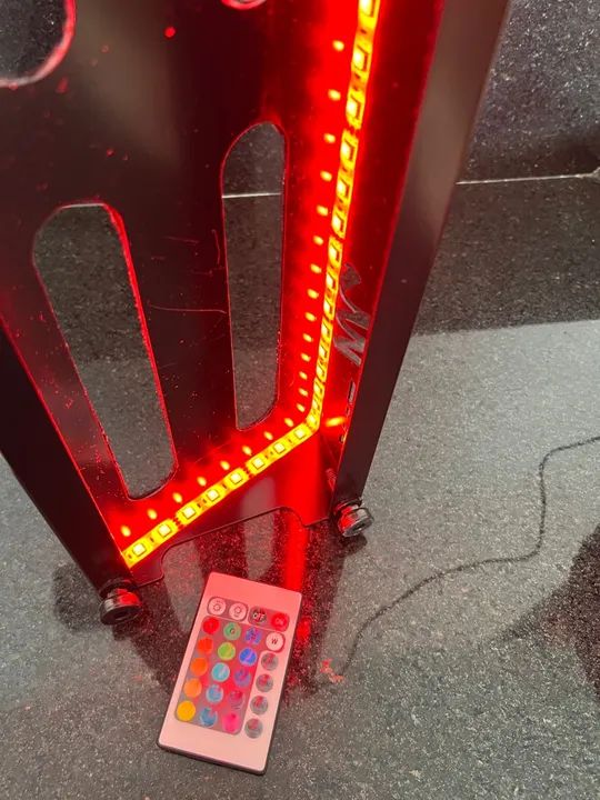 PEDALBOARD PARA BAIXO MESK COM ILUMINAÇÃO LED RGB - Foto 6