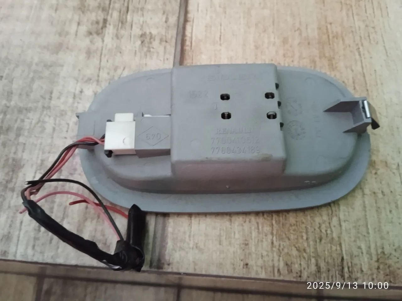 Luz Teto Cortesia Renault Clio  - Foto 3