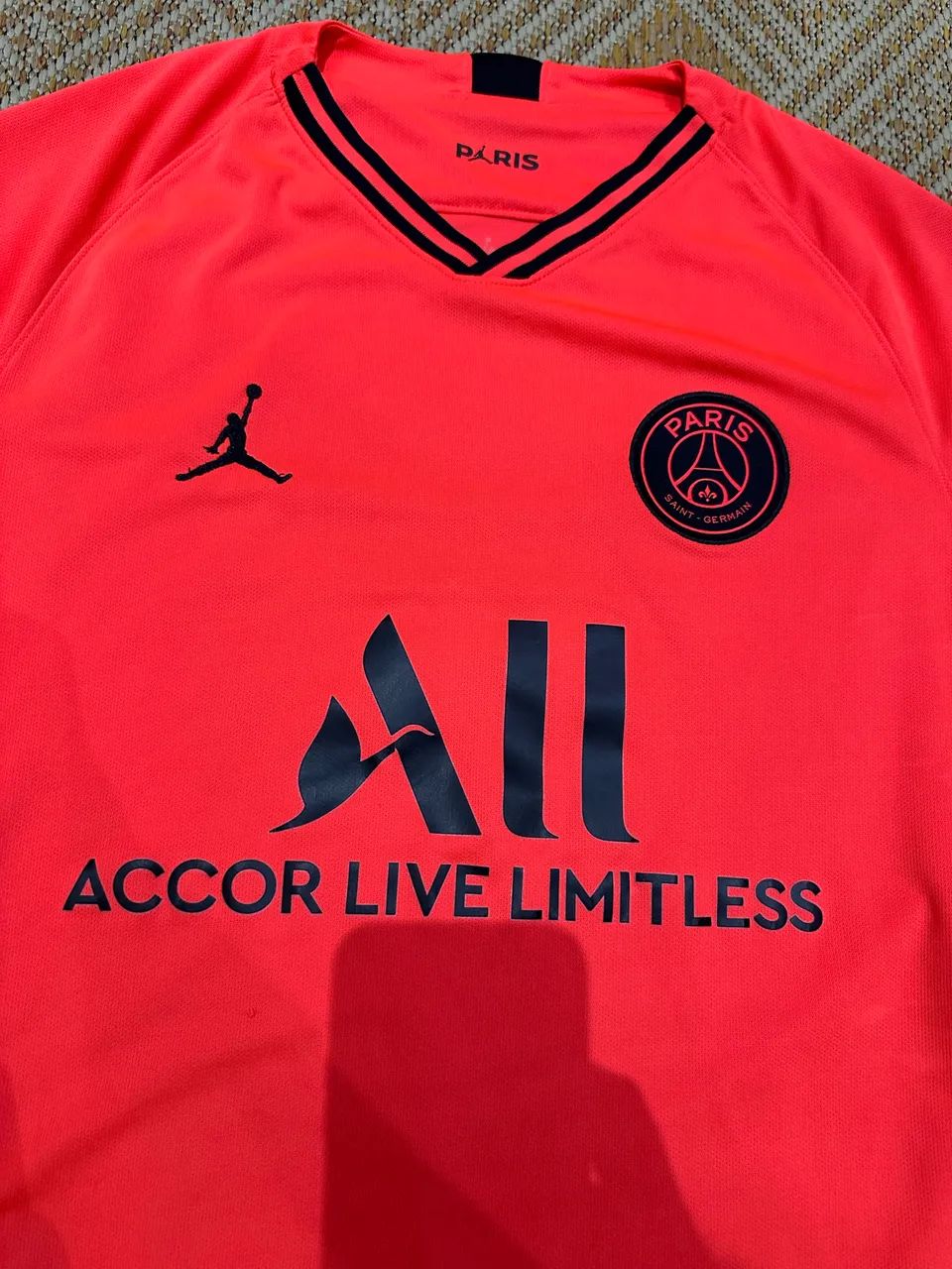 Camisa PSG laranja Jordan Oficial  - Foto 2