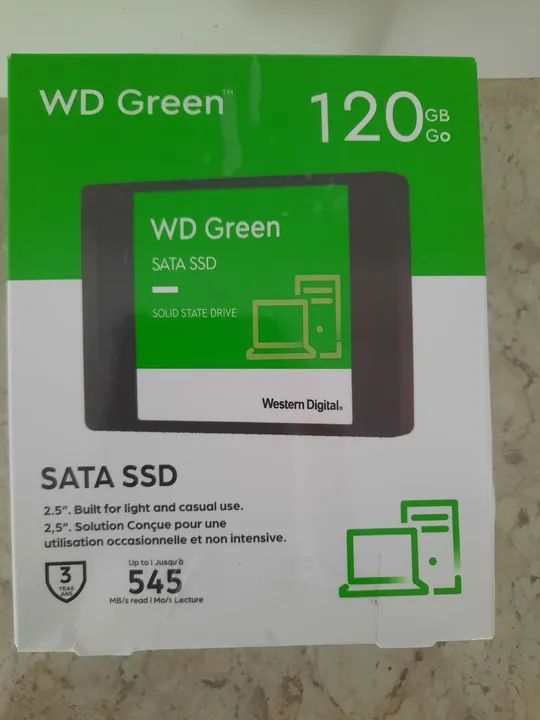 SSD WD Green 120GB SATA