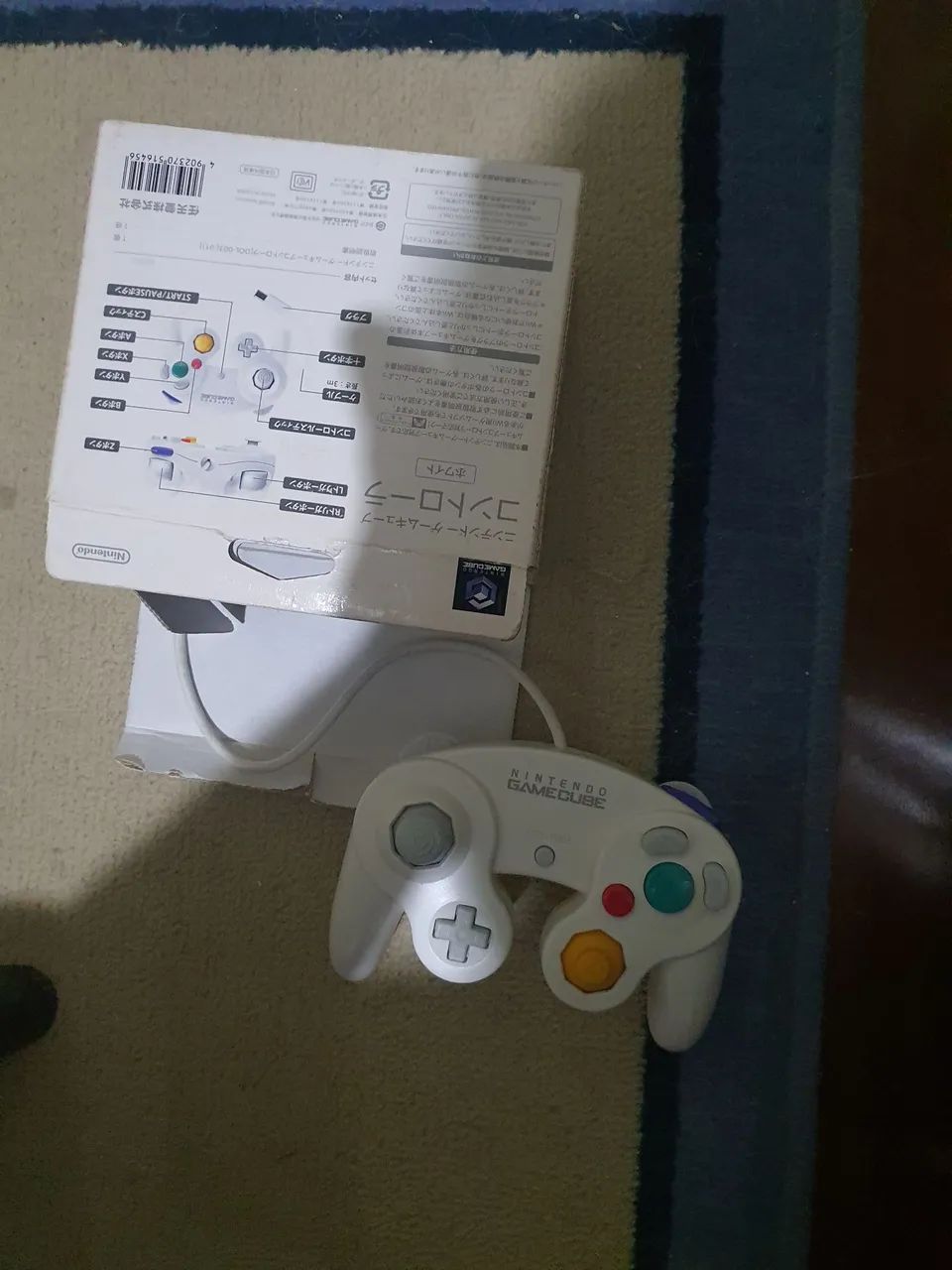 Controle Original Nintendo GameCube Branco - Foto 2
