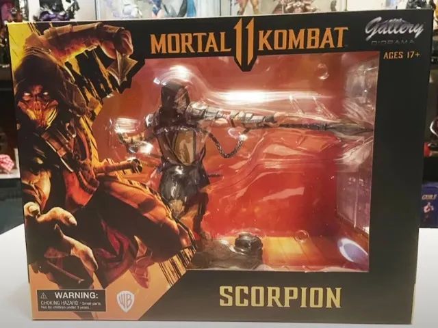Estátua Mortal Kombat 11 Scorpion Diamond  Select Toys  - Foto 3