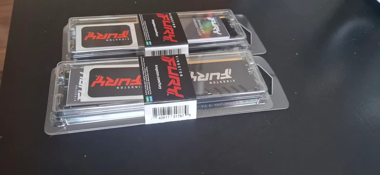 Kit Memoria Kingston Fury Beast 8gb (2x 4gb) Ddr4 2666mhz