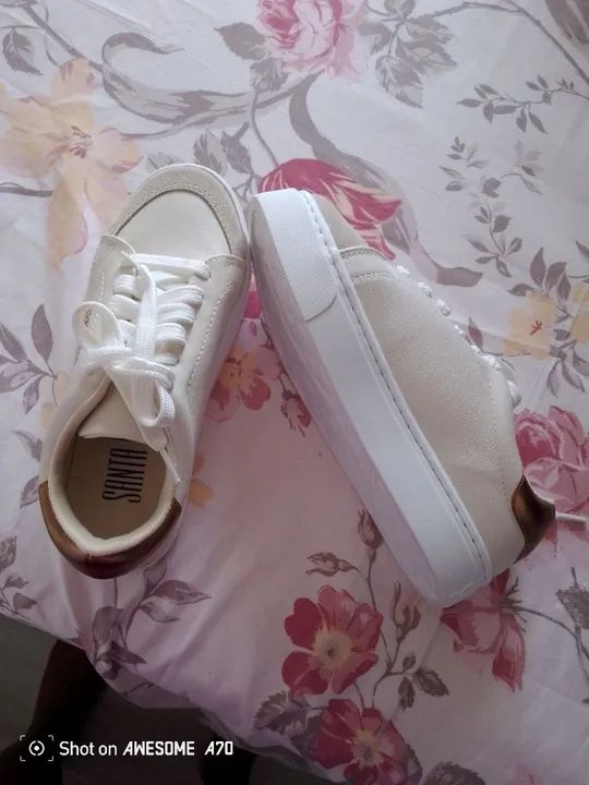 Tênis Santa Lolla Branco Tam 34 - Foto 2