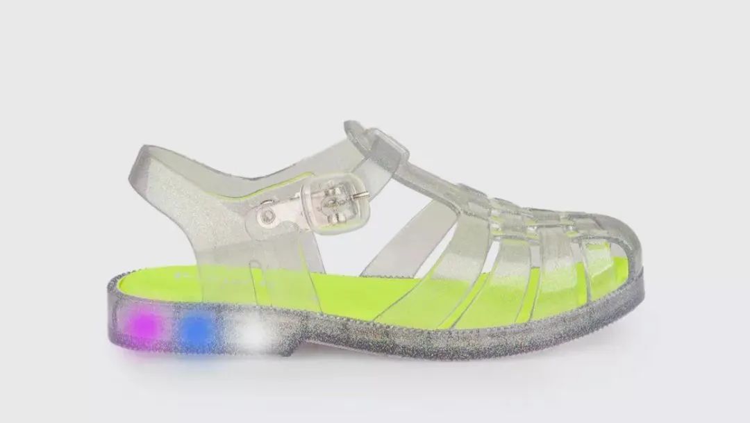 Sandália de Led Pampili Valen Lilás e Degradê 703.002 - Lilás - Foto 2