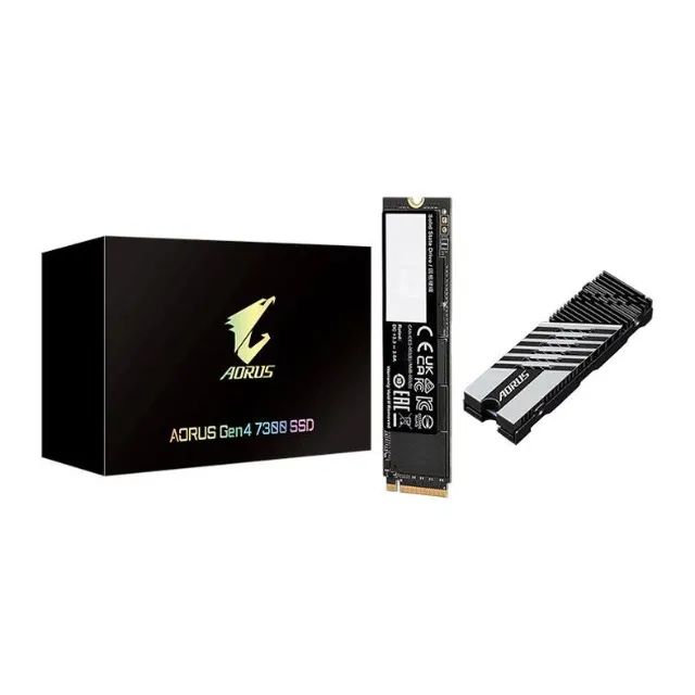 Ssd Nvme 1 Tb Gigabyte Aorus Gen 4 Ag4731Tb-G10, 4.0, Lê: 7.300 Mb/S, Grava: 6.000 Mb/S, T