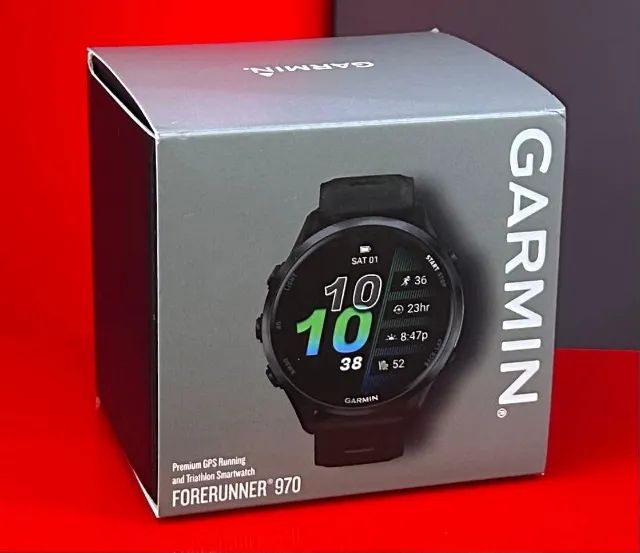 Garmin Forerunner 970 Amoled - 47mm - Black - Produto Novo com Garantia da Loja