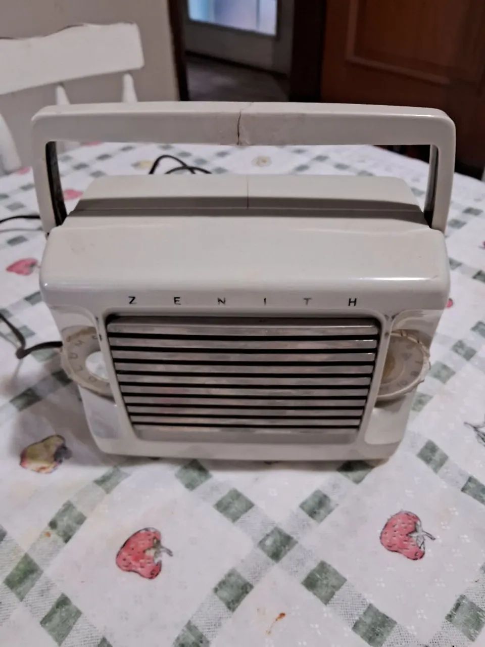 Rádio Zenith antigo com Case Original - Foto 6