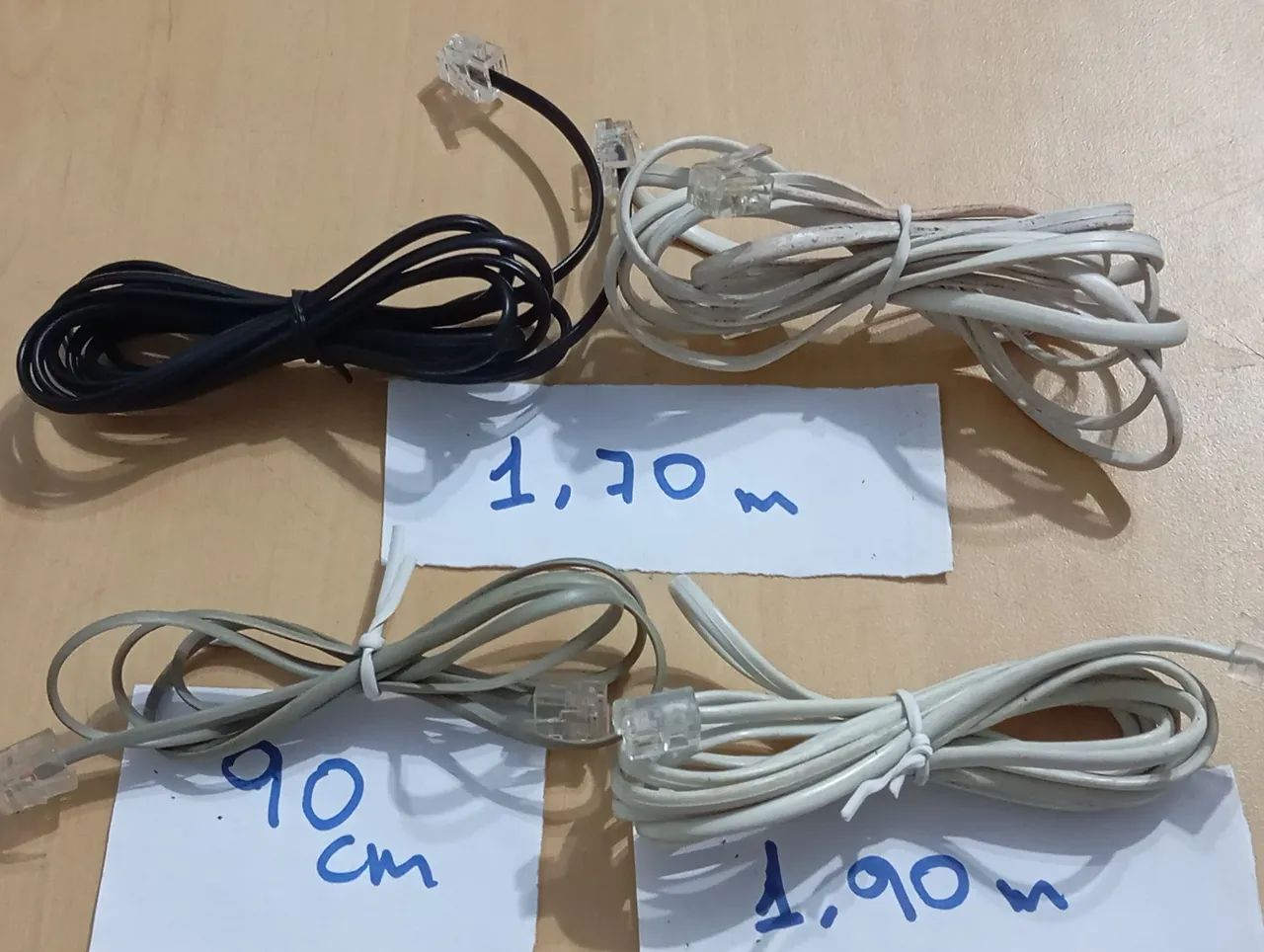 15 Fios Telefônicos RJ-11 Novos e usados - Foto 2